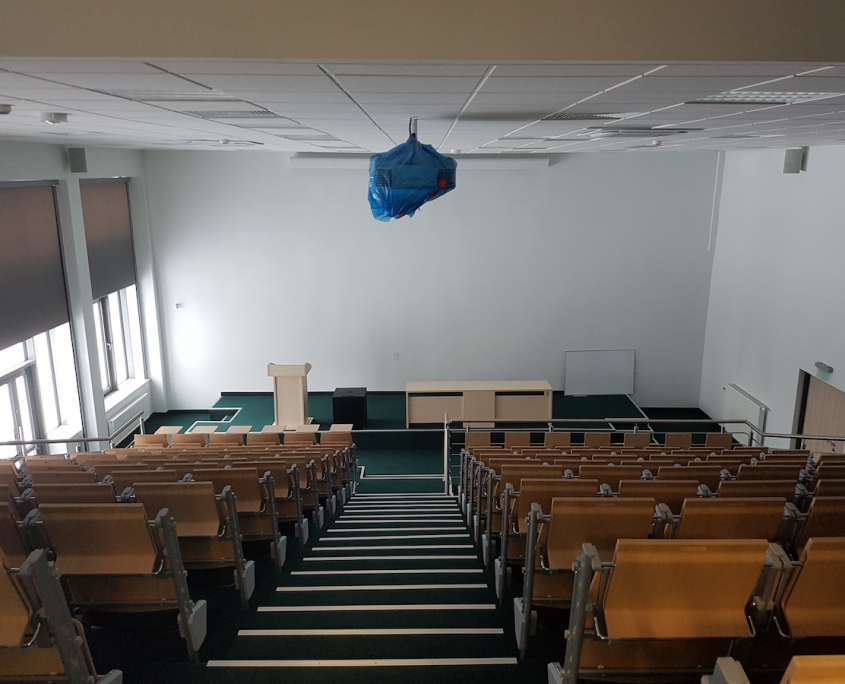 wyremontowana aula w Sosnowcu